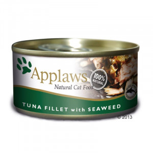 Applaws Cat Tuna Fillet with Seaweed 70g